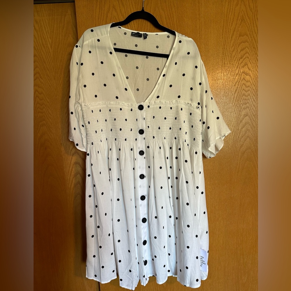 ASOS Curve Polka Dot Sundress